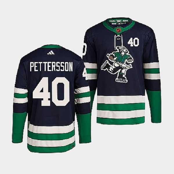 Men's Vancouver Canucks #40 Elias Pettersson Navy 2022 Reverse Retro Stitched Jersey Dzhi,We sell and wholesale Men's Vancouver Canucks #40 Elias Pettersson Navy 2022 Reverse Retro Stitched Jersey Dzhi on line form chian!